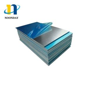 Quality 5052 Mill Finish Aluminum Sheet With Plastic Cover wholesale