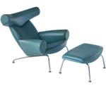 Nordic design Modern Hotel Lobby Lounge Ox Chair Designer Office Sofa Armchair