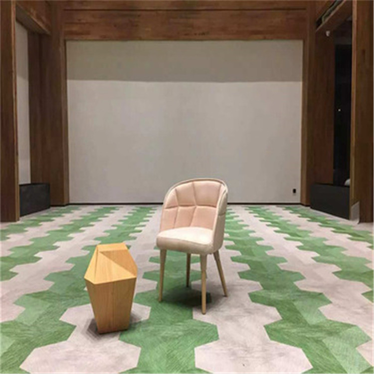 OEM PVC Woven Vinyl Carpet Sliced Into Any Shape For Outdoor Furniture