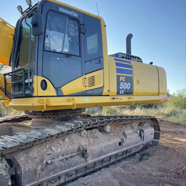 50Ton 4m3 Bucket Track Used Komatsu Excavators Heavy Used Digging Equipment