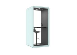 Quality Trade show phone booth single cabin for calling telephone booth lounge inside pods wholesale