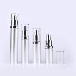 PP Aluminum Hot Stamping Airless Cosmetic Bottles