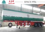 Strong Tanker Body Fuel Storage Trailer 45000 Liters Capacity For Gasoline