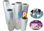 75 Gauge Clear Polyolefin Shrink Film Rolls 200mm - 1600mm Roll Widht