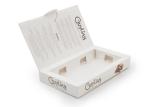 Chocolate Candy Gift Boxes With Window , Gold Foil Logo Paper Boxes For