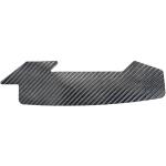Black Bike Chain Pad Carbon Frame Protector Sticker 4pcs PU Composite Pad