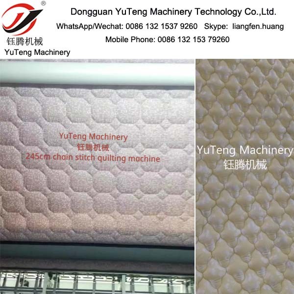 High Speed Mattress Making Machine , Multi Needle Quilting Machine For Beds