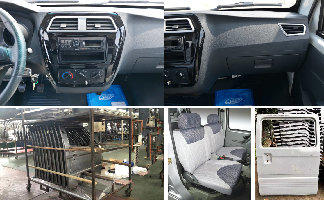 High Safety Big Capacity Mini Truck DLX-B03 1.5 Tons Capacity Gasoline Durable Truck