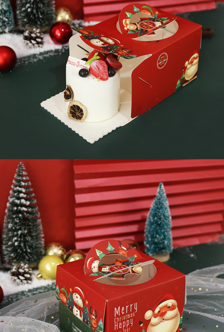 Sell 4 6 8 10 12 14 Inch Alibaba Baking Food Cookies Dessert Cake Boxes with Handle