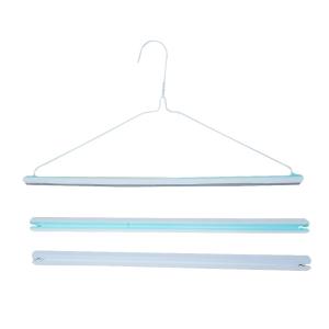 Quality Slip Resistant White Trouser Hangers Guard , Metal Mens Trouser Hangers wholesale