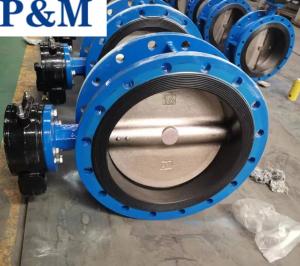 Quality Ductile iron PN16 flange butterfly valve wholesale