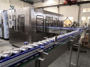 Quality Automatic 500ml 20000CPH Tin Can Filling Sealing Machine wholesale