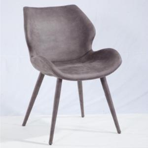 Quality Restaurant Leisure 48.5cm Modern Leather Dining Chairs wholesale