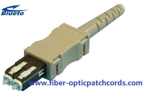 LSZH Single Mode Fiber Patch Cord MU Unitboot To MU Uniboot Duplex Fiber Jumper
