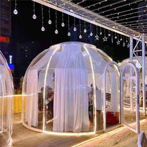 Quality Leisure Igloo Dome Tent Transparent PC Dome House Waterproof Bubble Tent wholesale
