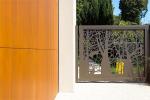 ODM Modern Aluminum Fence Gate Fireproof Powder Coated Aluminium Gate