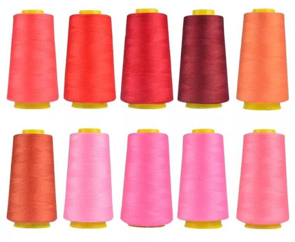 Wholesale Manufacturer 40S/3 hilo de coser 100% Polyester Sewing Thread Supplier