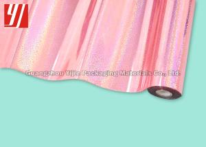 Quality Pink Dot Holographic Hot Stamping Foil For Personal Care Publishing Wine Boxes wholesale