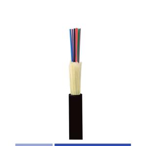 Quality Tight Buffered 12 Strand Fiber Cable Singlemode G652D Riser OFNR Easy To Peel wholesale