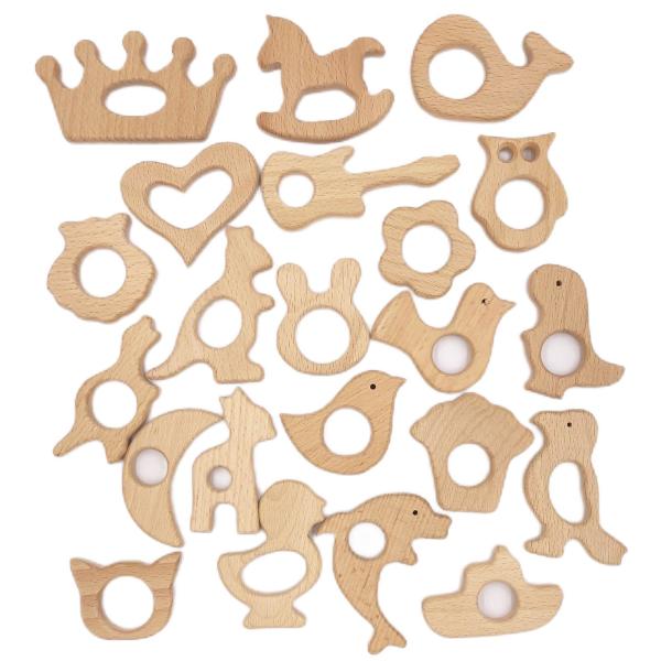 Eco-friendly Wooden 3D Building Blocks Creative Art Gift Home Ornament