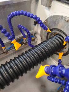 Quality Customizable HDPE Winding Carbon Spiral Pipe Extrusion Line wholesale