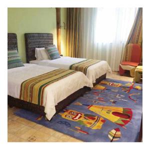 Quality Round And Rectangle Hand Tufted Carpet Cartoon Carpet For Kids Teen Room wholesale