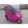 Buy cheap Steel Rim Enclosed Electric Tricycle 1000 W Max Loading 160 KG For Women from wholesalers