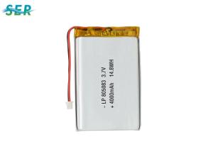 Quality Flat Rechargeable Lithium Ion Polymer Battery Pack 3.7 V 4000mAh For Medical Equipmen wholesale