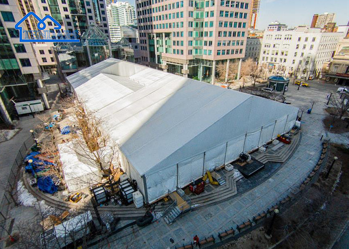 Outdoor White Heavy Duty Marquee Tent , Industrial Aluminum Frame Tent