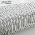 Semi Rigid Flexible Aluminum Duct / Aluminum AC Duct With Galvanized Steel