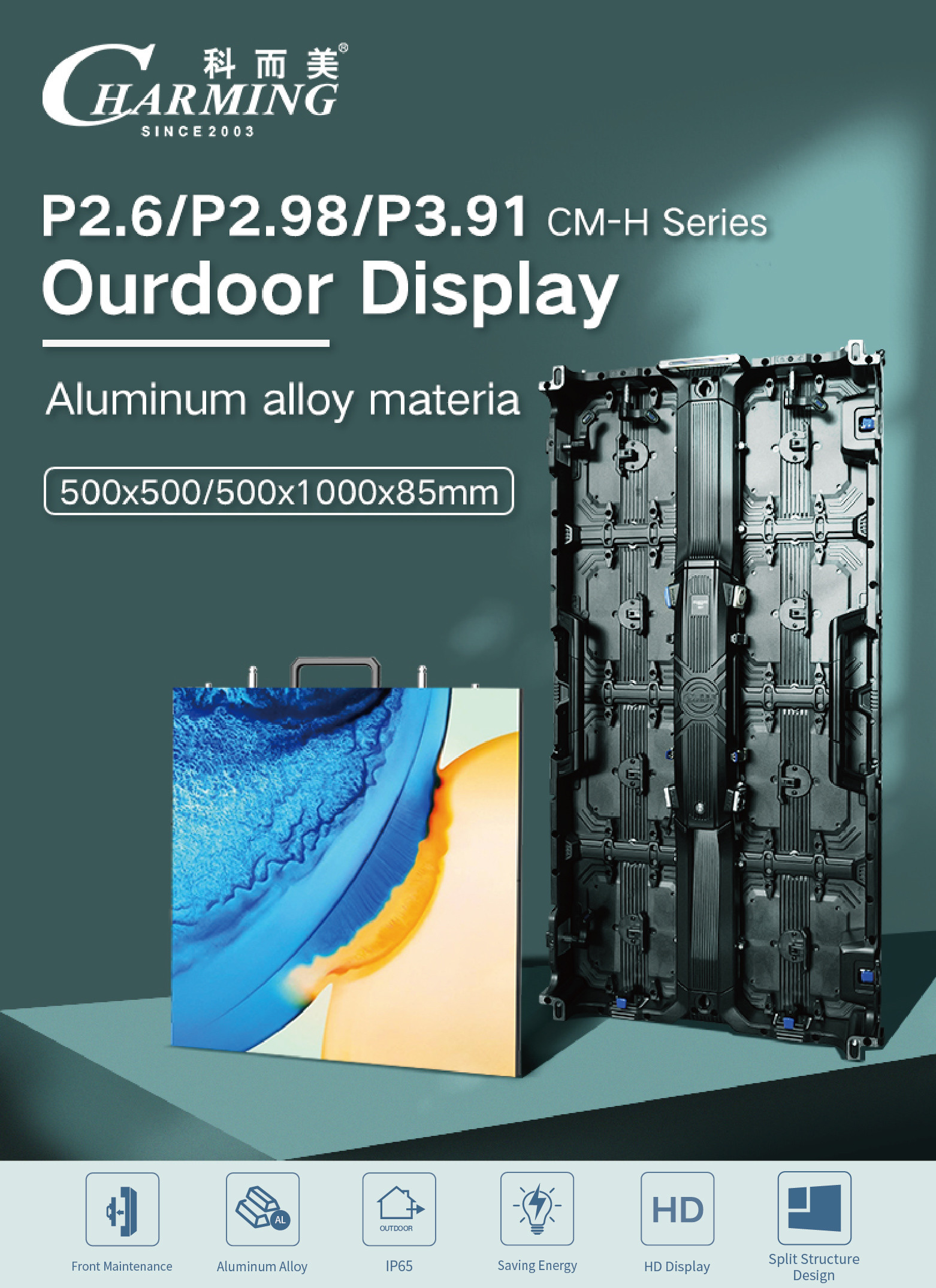 Full Color Stage LED Screen Advertising LED Video Panel P2.6 P2.9 P3.91 Rental LED Display Screen