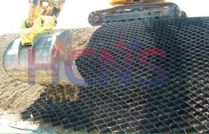 Quality Retaining Wall Plastic Textured HDPE Geocell Lightweight Flexible Three Dimensitional wholesale