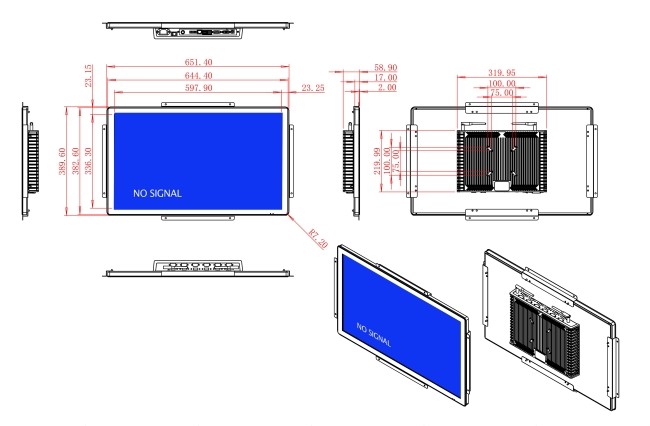 27-Inch Monitor for Smart City Applications and Control Centers