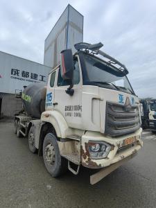 Quality Zoomlion Cylinder Type Concrete Mixer Trucks 12cbm For Concrete Mixing Plant wholesale