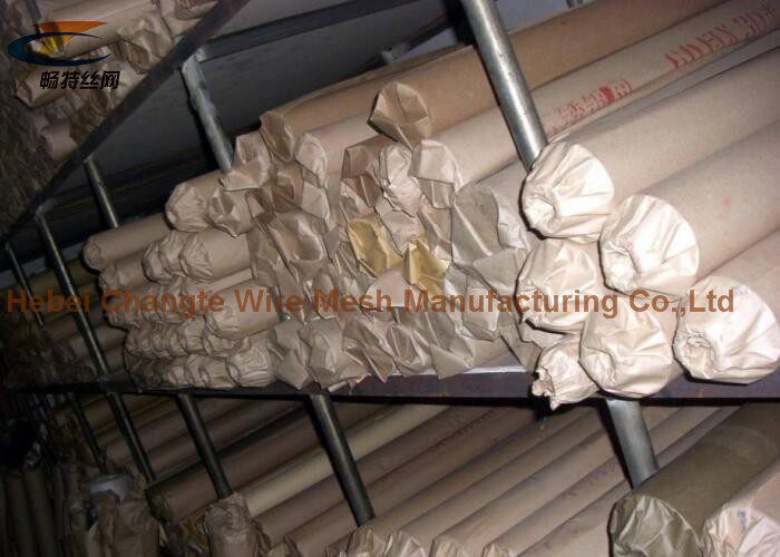 1m Width Plain Weave Crimped Wire Stainless Woven Mesh