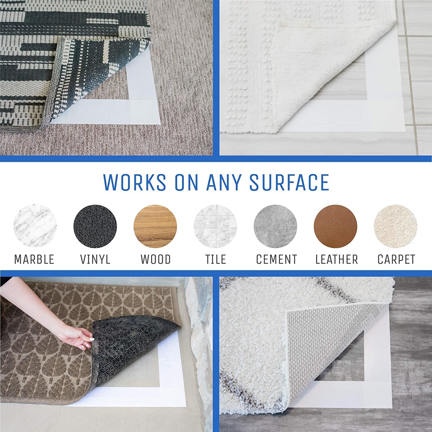Heat resistant Double Sided Carpet Tape For Carton / Bag Sealing