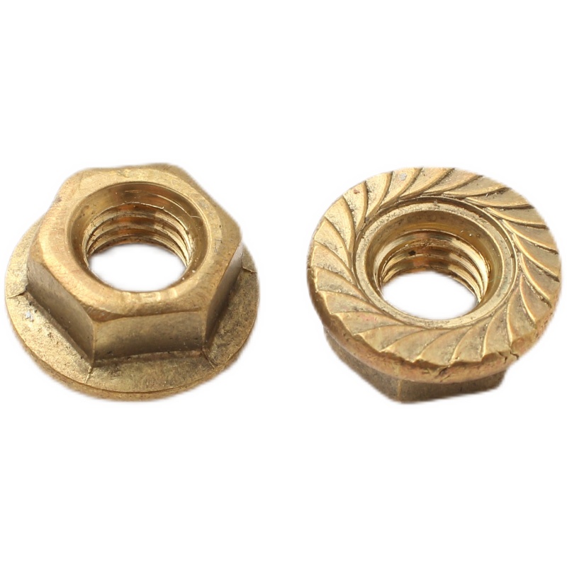 Metric DIN 6923 Hex Flange Nut With Bolt Made of Stainless Steel for Direct Supply