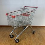 125L Retail CE Certificate Elevator Wheel Steel Shopping Cart