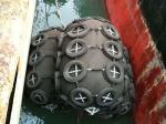 2500mm*5500mm Aging Wear Resistant Floating Ppneumatic Fender For Ship Wharf