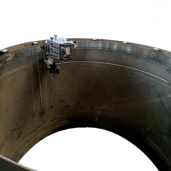 80mm Welding Diameter Automatic Carbon Steel MIG Welding Machine for Tank Seam