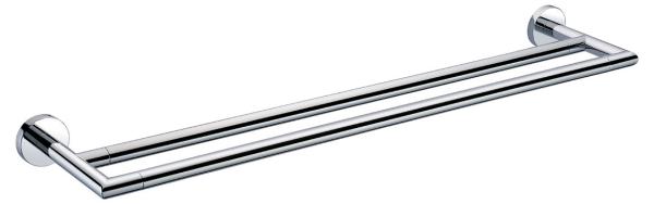 Wall Mounted Towel Shelf Bathroom Hardware Sets / Stainless Steel Bathroom