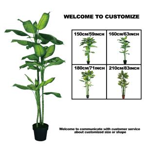 Quality Anti UV Potted Evergreen Plants Artificial Landscaping Faux Trees wholesale