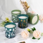 2 Wick Glass Jar Scented Candle Handmade Luxury Aromatherapy Soy Candles In Jars