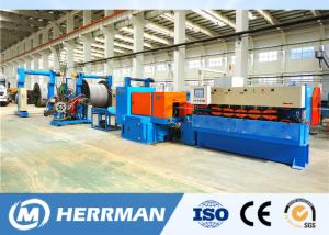 Quality 1200rpm Interlock Cable Armouring Machine For Flat Submersible Oil Pump Cable wholesale