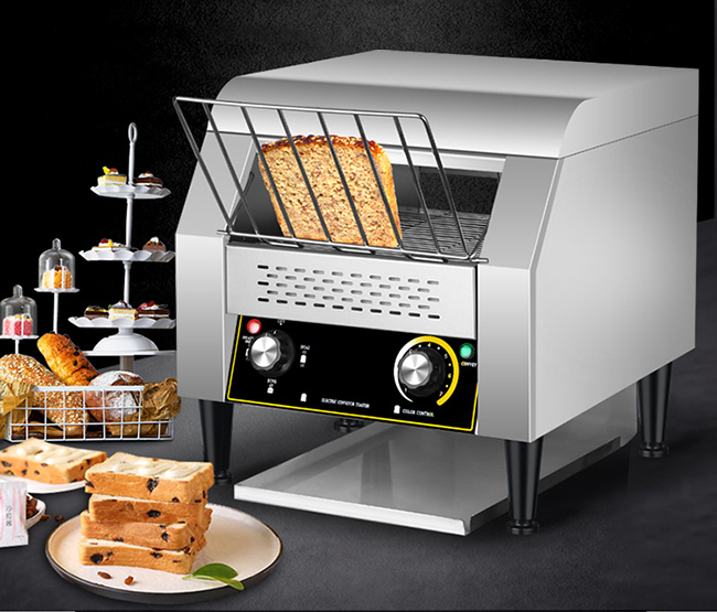 Adjustable Chain Speed 1.34kw 240V Bakery Processing Equipment