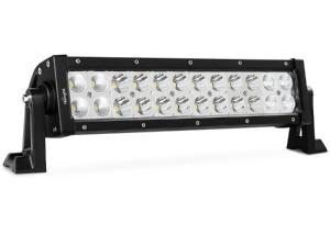 Quality 72 Watt Black LED Light Bar 14 Inch Dual Row 6063 Stainless Steel Material wholesale