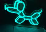 Custom dog acid blue neon sign handiwork 5*12mm 3A power supply