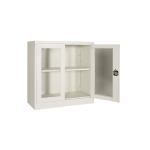 School Knocked Down Cyber Lock Glass Door Filing Cabinet