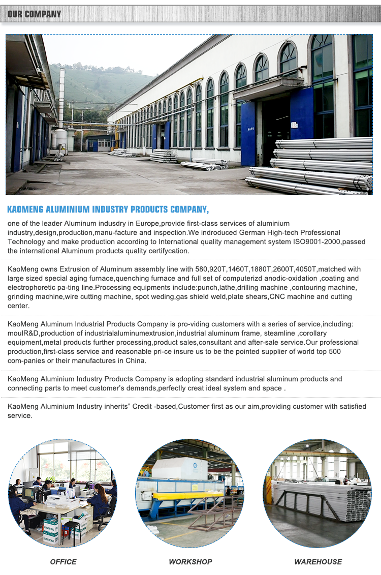 MV-8-80120 6000 Series Flat Anodizing Aluminum Profile
