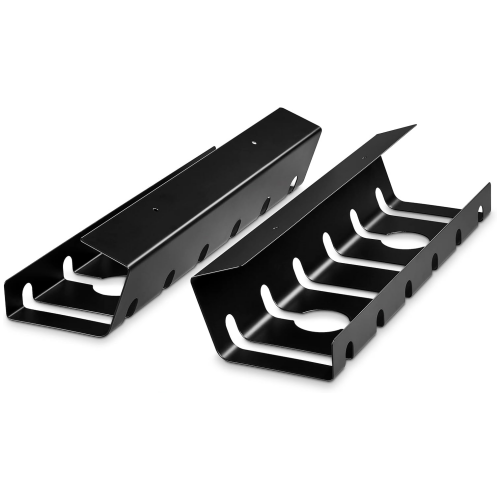 Carbon Steel Cable Tray Holder Desk Organizer for Under Desk Table in Home Office
